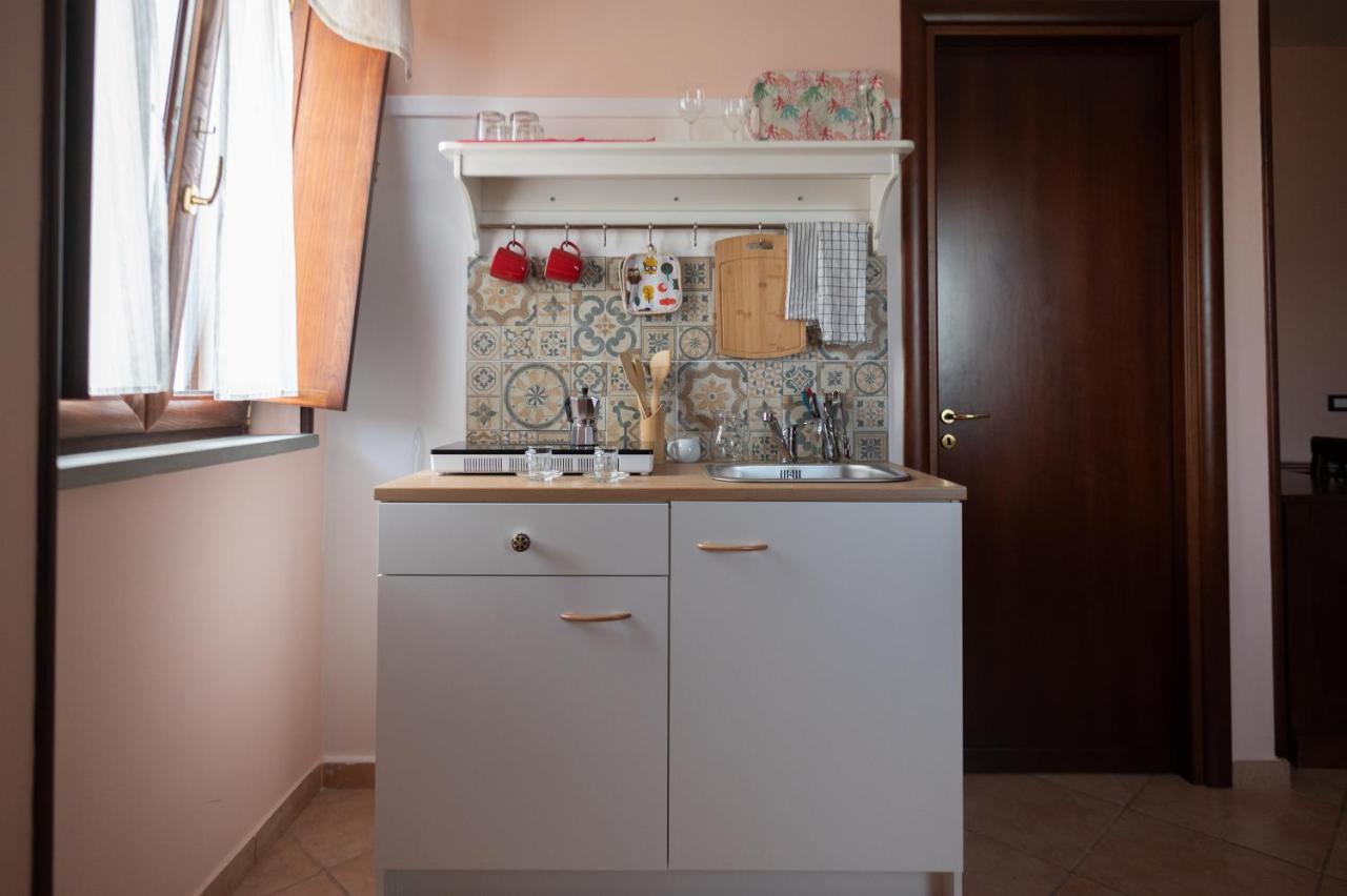 Antico Casale - Camere Con Angolo Cottura アグローポリ エクステリア 写真